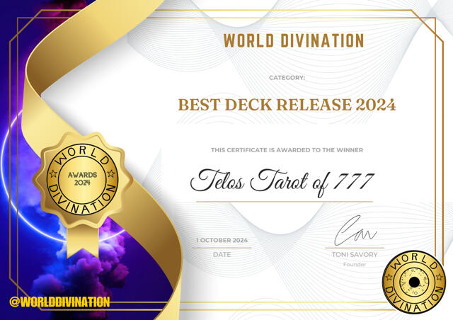 World Divination Association Award Best Deck Release 2024